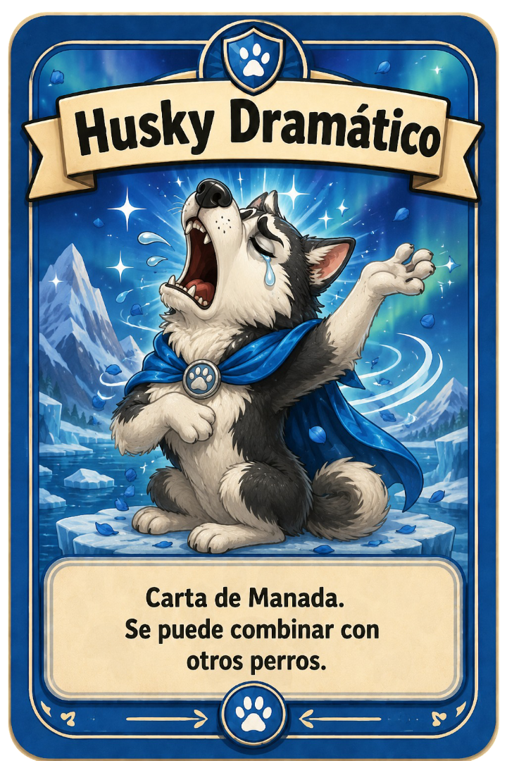 Carta Husky Dramatico